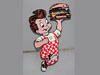 BIG BOY Hamburger Man Display Sign
