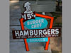 BURGER CHEF HAMBURGERS Restaurant Sign