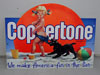 COPPERTONE Suntan Lotion Sign With Girl & Dog