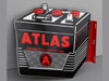 Atlas Battery Flange Sign