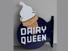 DAIRY QUEEN Ice Cream Cone Sign