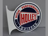 HOLLEY EQUIPPED Carburetor FLANGE SIGN 