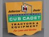 IH Cub Cadet Tractor  Sign