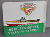 MERCURY OUTBOARD Sales & Service FLANGE SIGN
