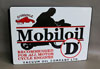 MOBILOIL D Oil Sign